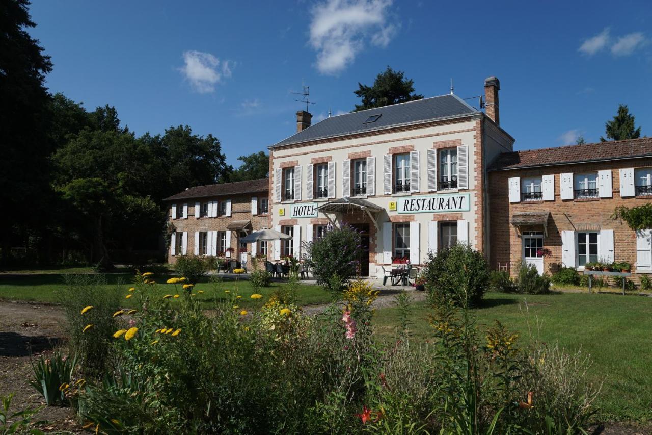 Hotel Restaurant La Sauldraie Salbris Exterior foto